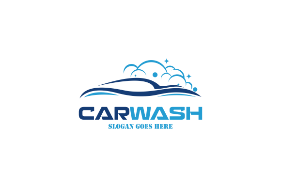 Download Flat Car Wash Logo Background. Best Logo - Logo Collection